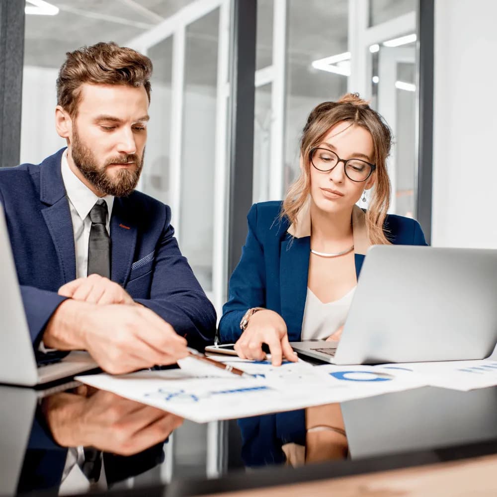 Full business management package illustration