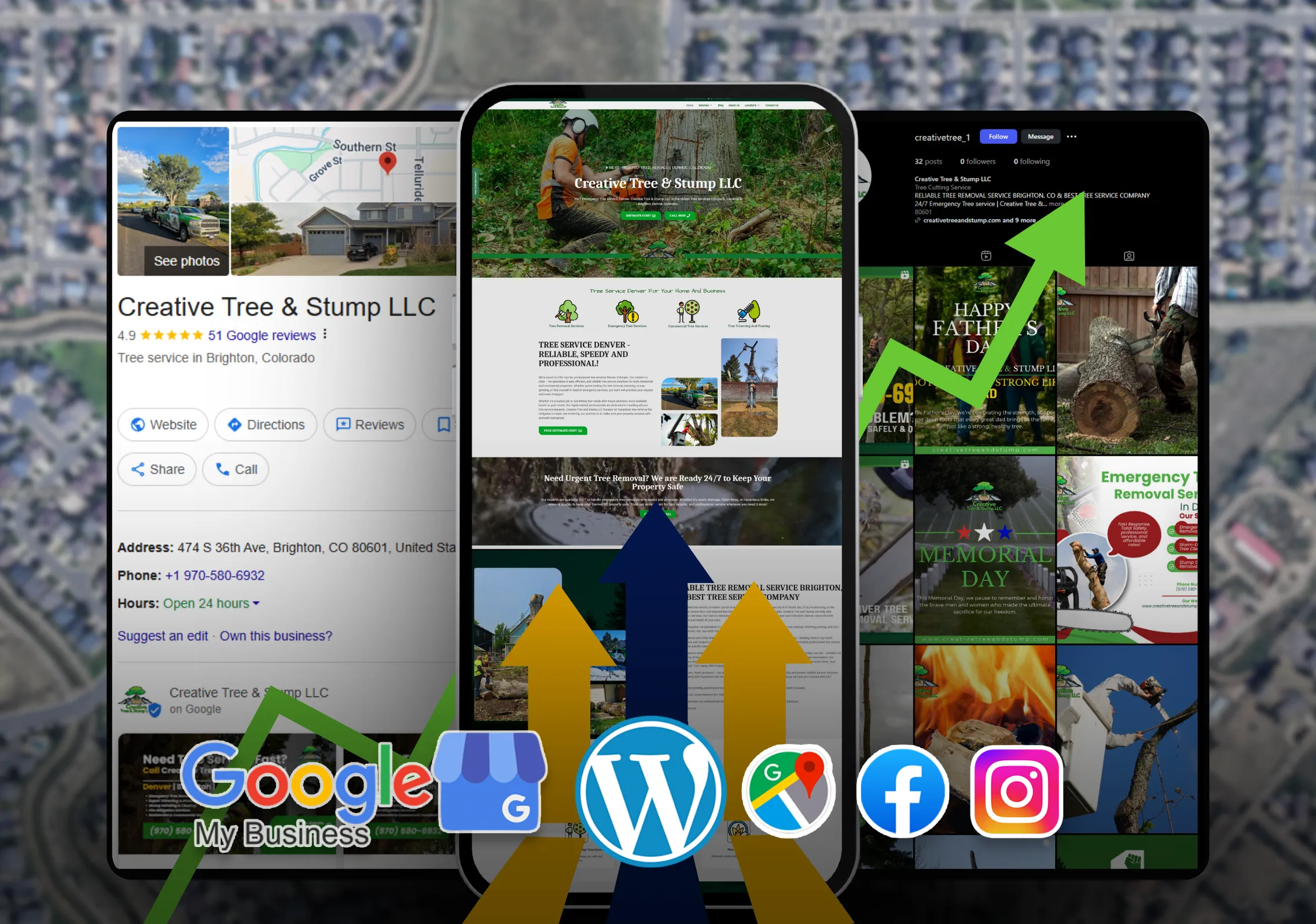 Creative Tree and Stump business management overview