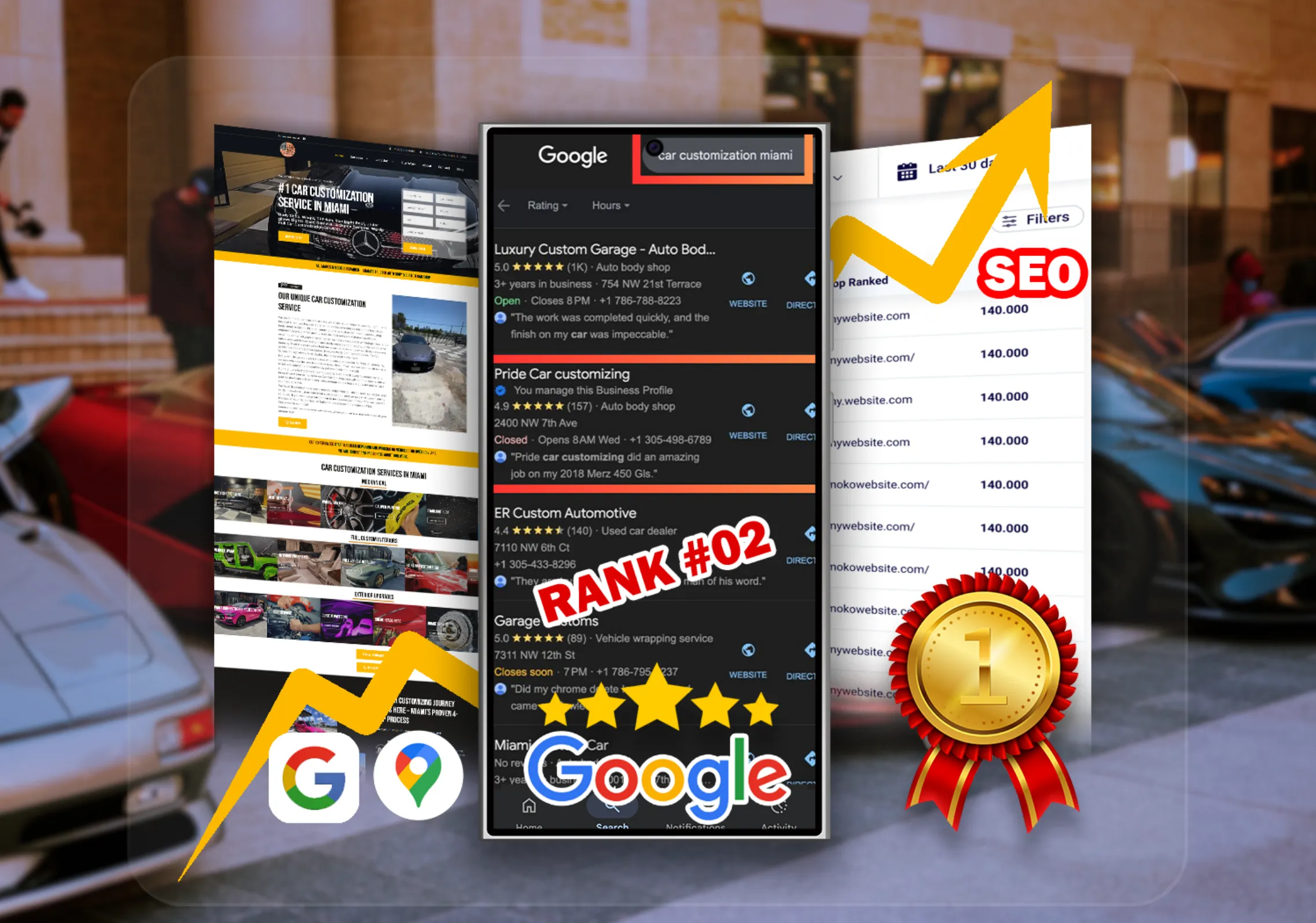 Pride Customizing search ranking overview